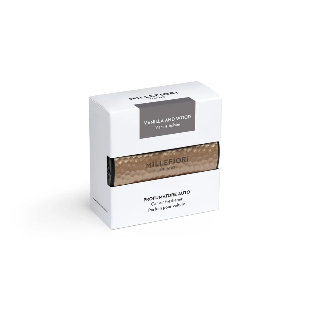 Icon Autoparfum 84 - Metal - Vanilla & Wood