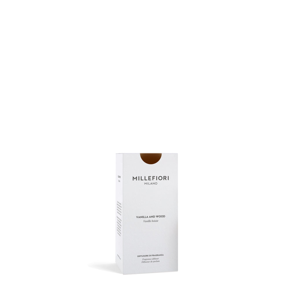 Milano Geurstokjes 250 ml Vanilla & Wood