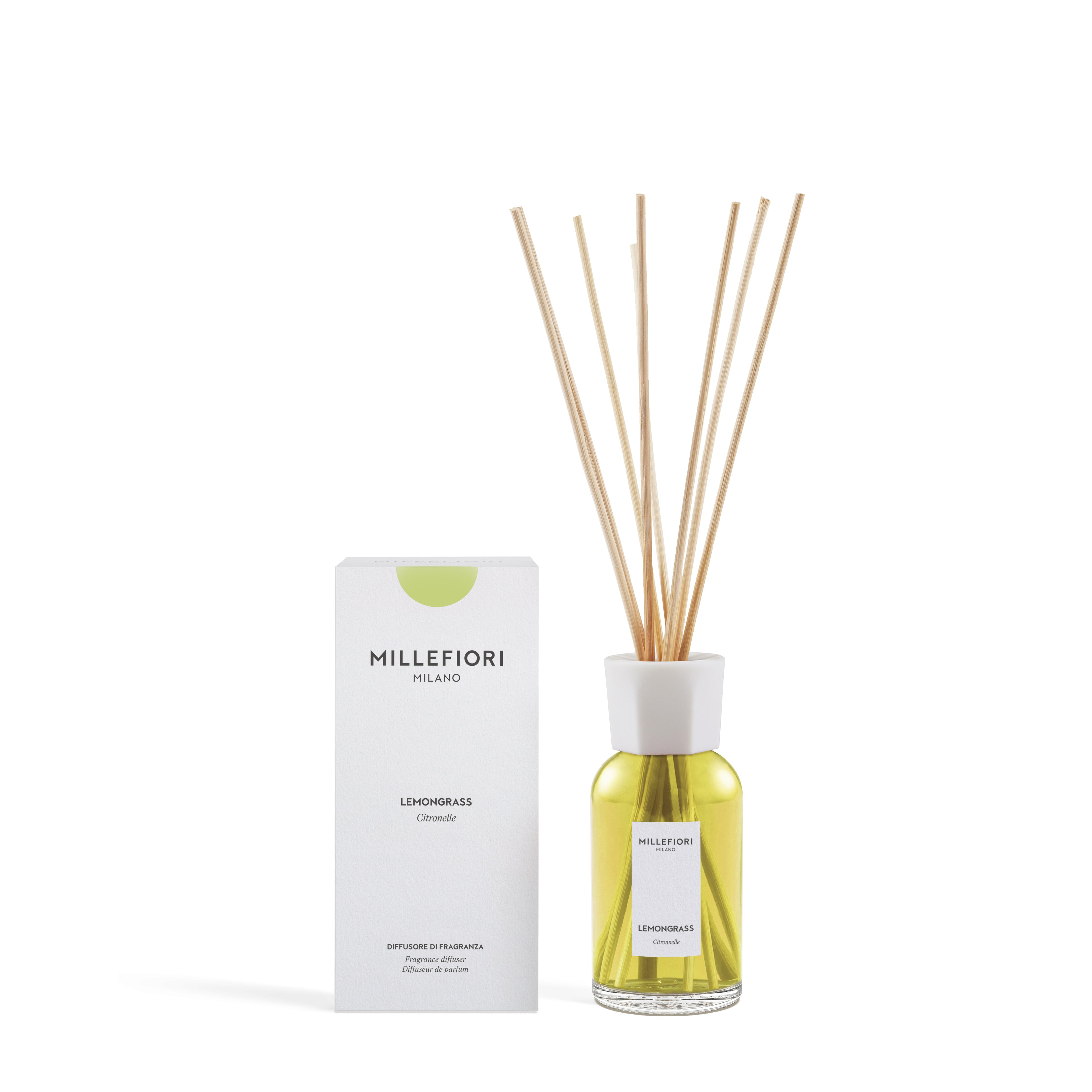 Milano Geurstokjes 250 ml Lemon Grass