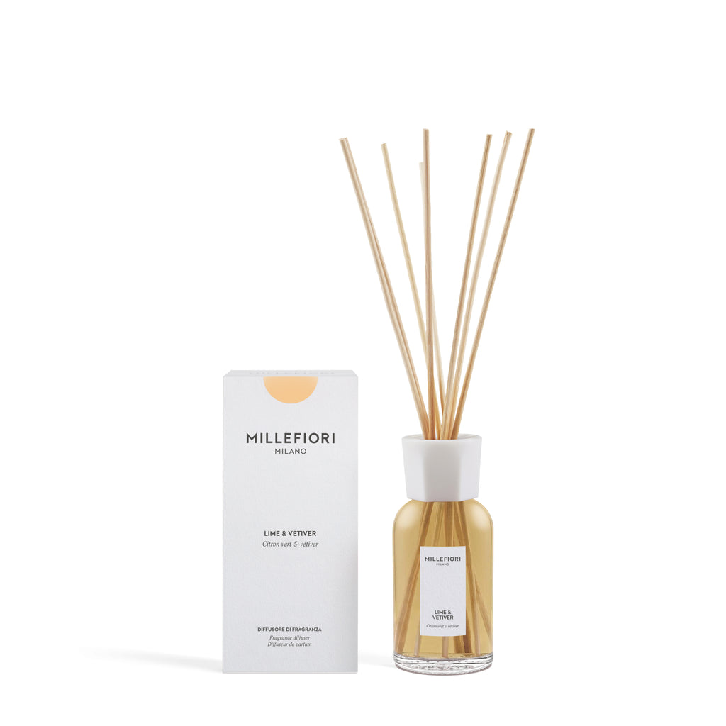 Milano Geurstokjes 250 ml Lime & Vetiver