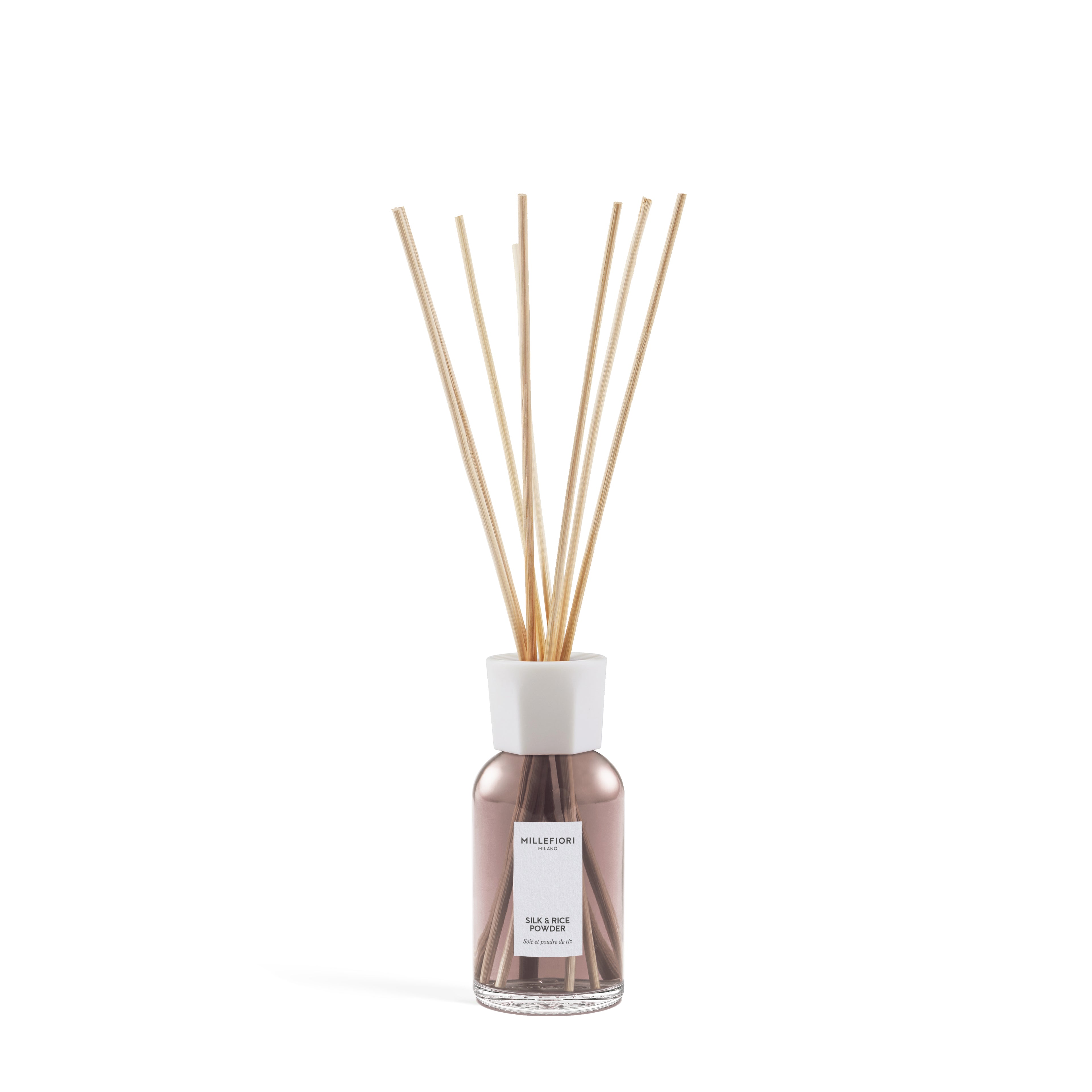 Milano Geurstokjes 250 ml Silk & Rice Powder
