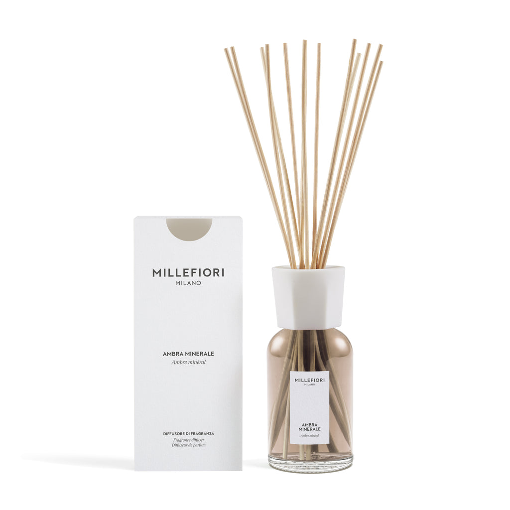 Milano Geurstokjes 500 ml Ambra Minerale