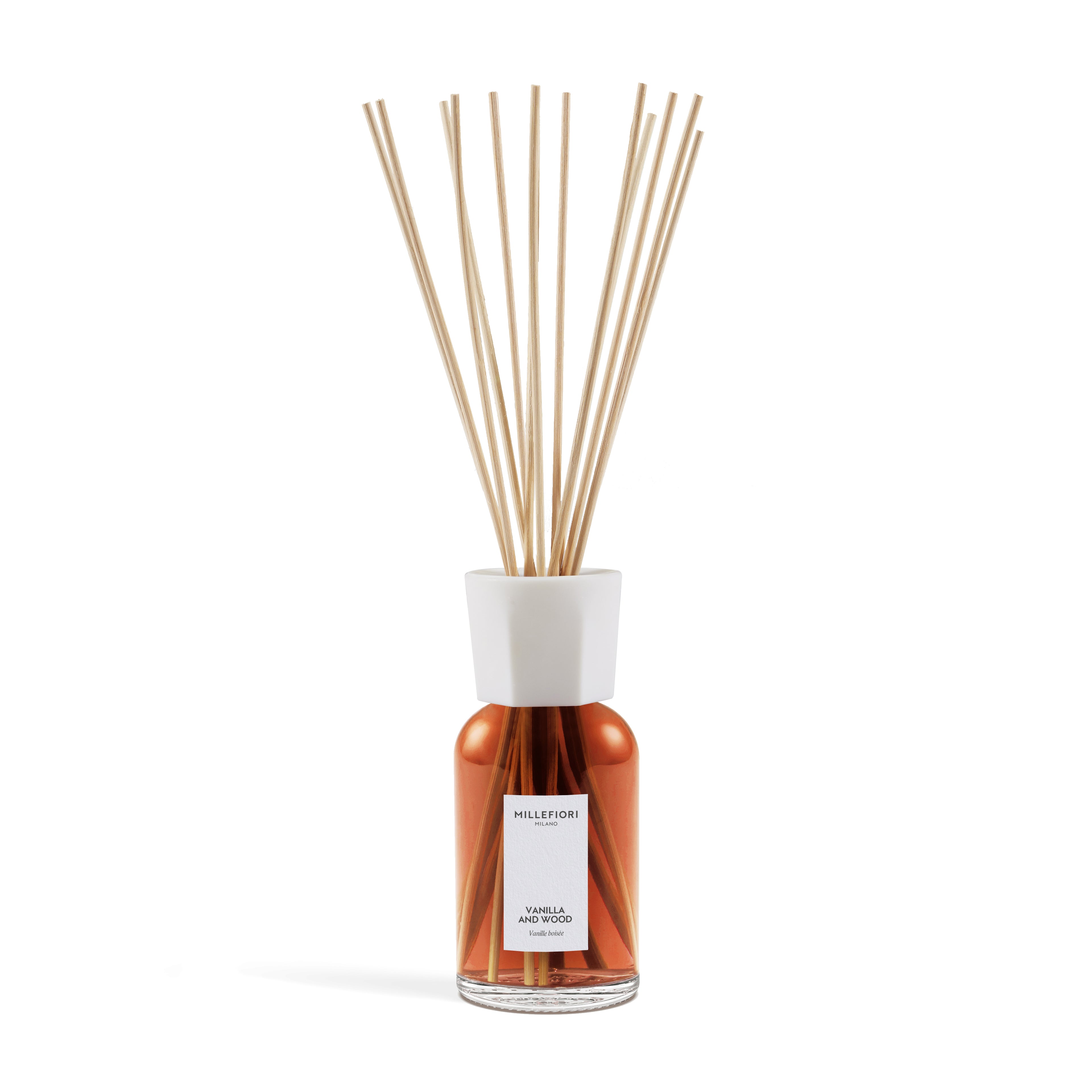 Milano Geurstokjes 500 ml Vanilla & Wood