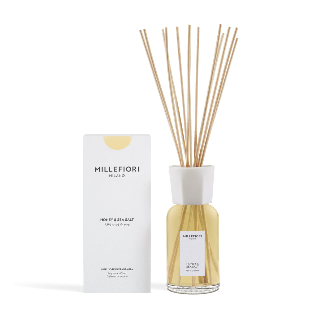 Milano Geurstokjes 500 ml Honey & Sea Salt
