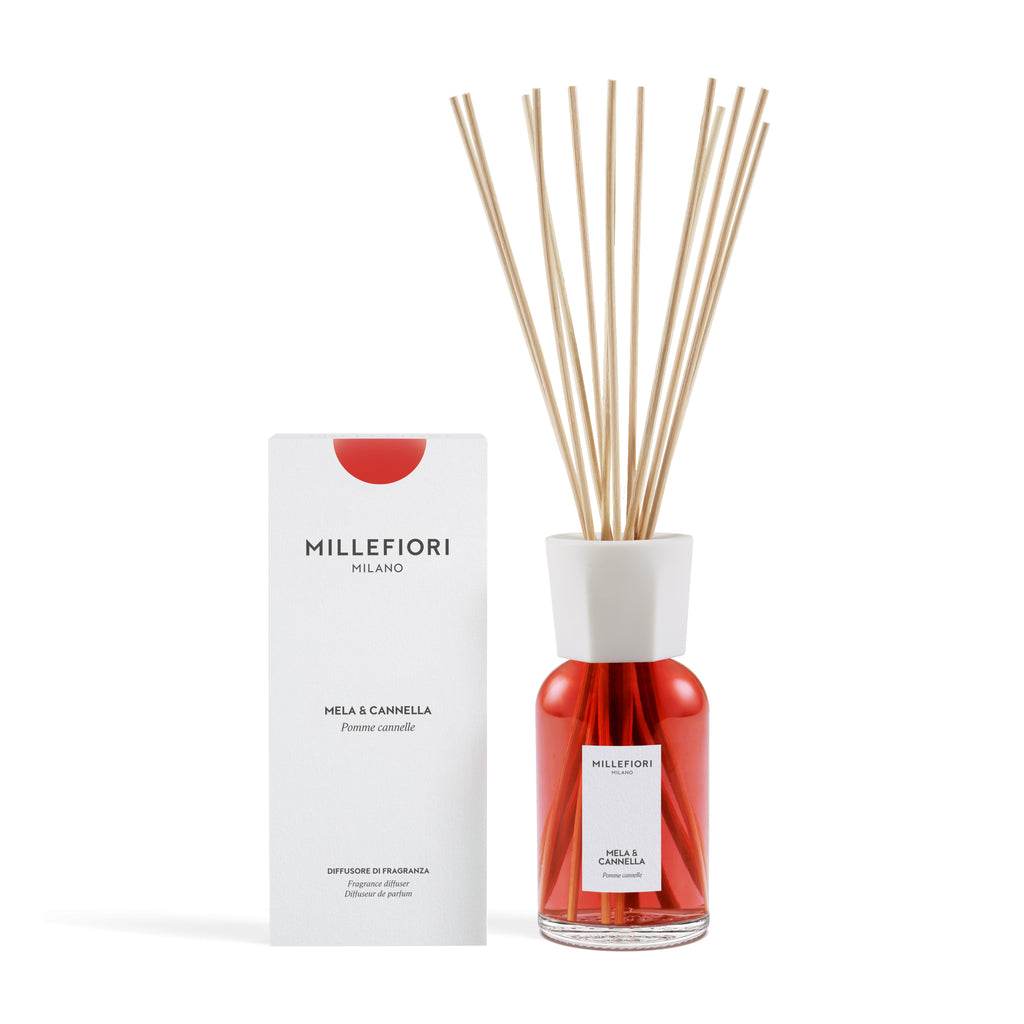 Milano Geurstokjes 500 ml Mela & Cannella