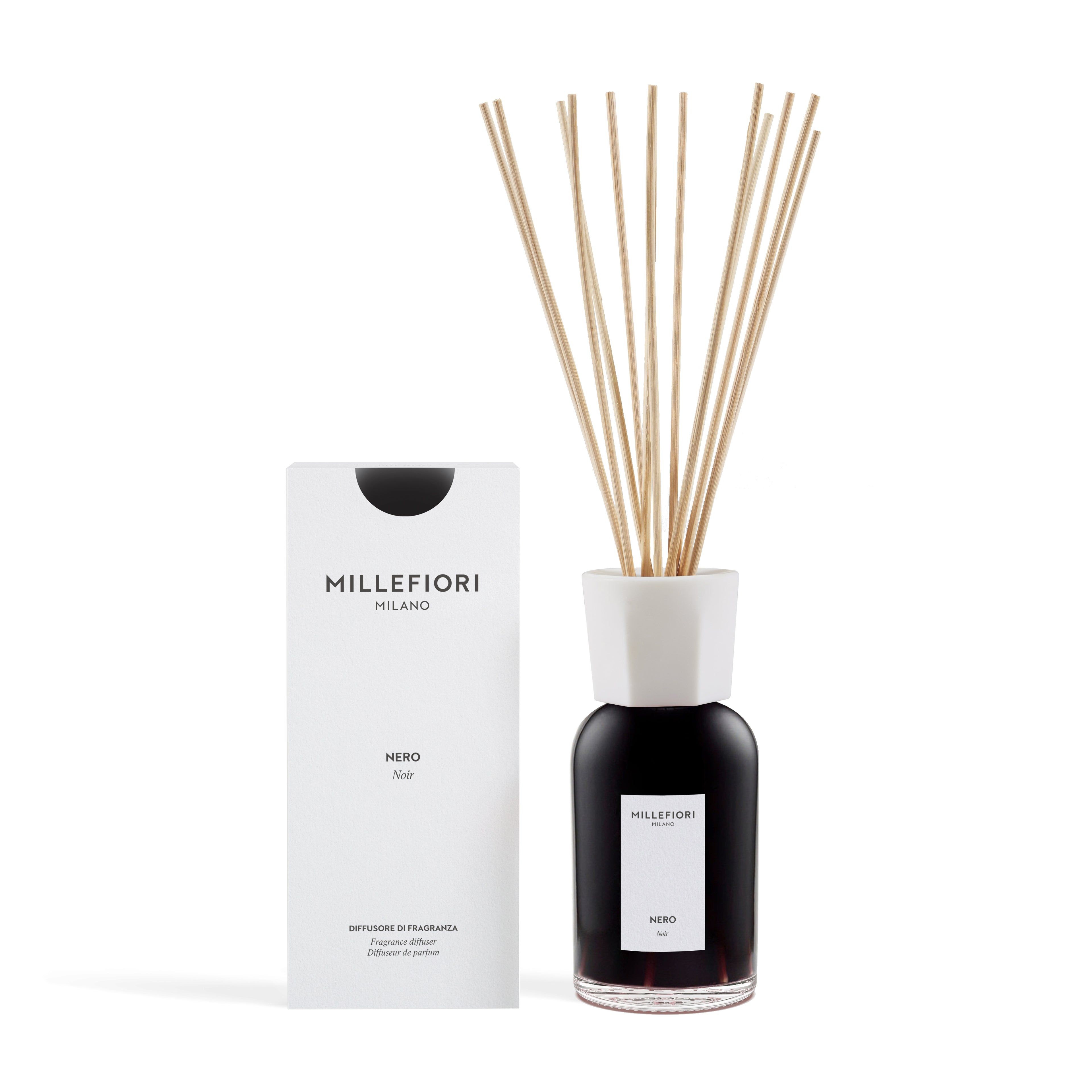 Milano Geurstokjes 500 ml Nero