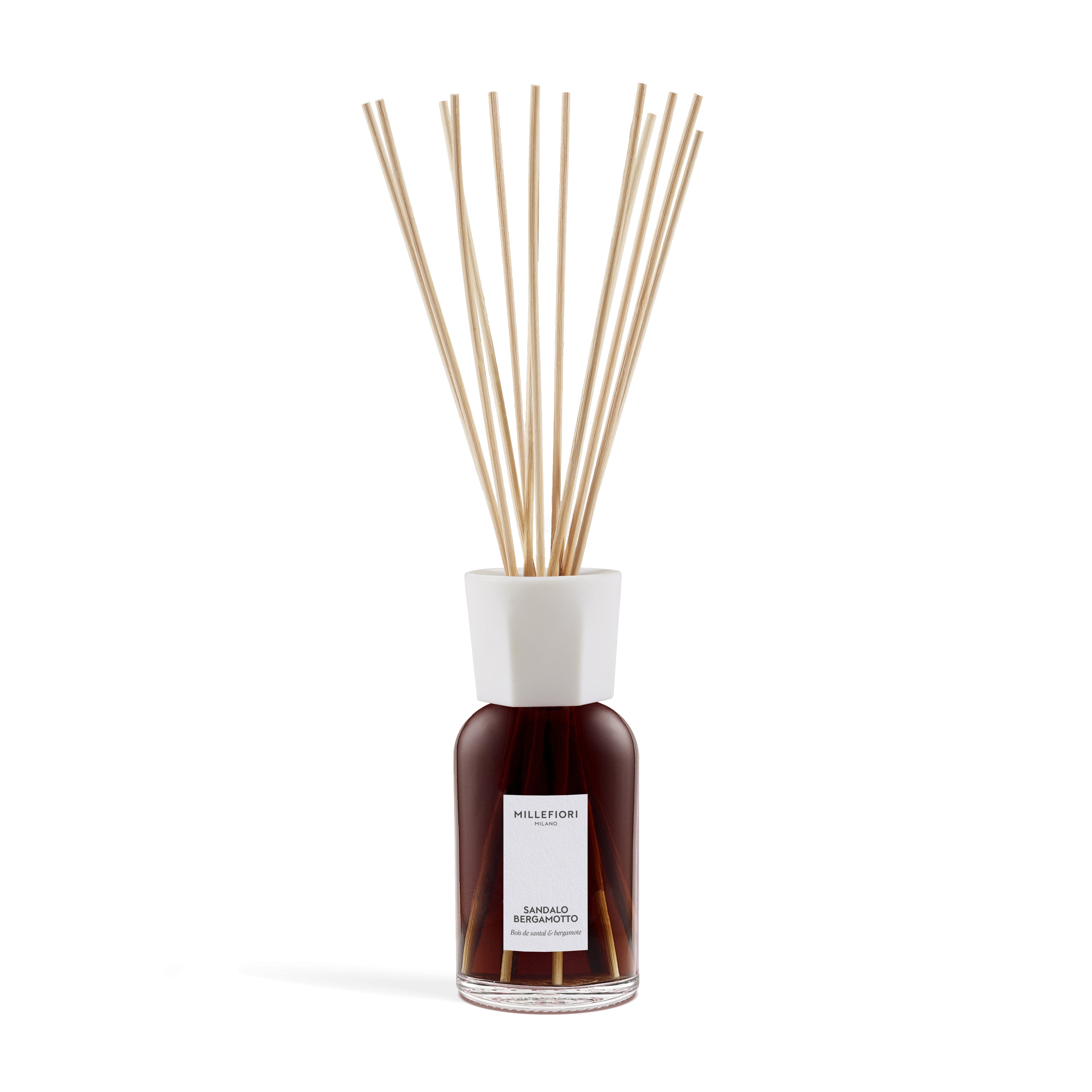 Milano Geurstokjes 500 ml Sandalo Bergamotto