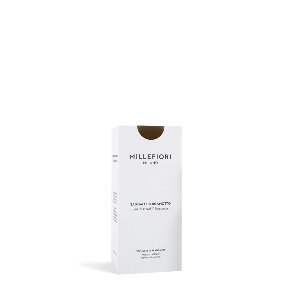 Milano Geurstokjes 500 ml Sandalo Bergamotto