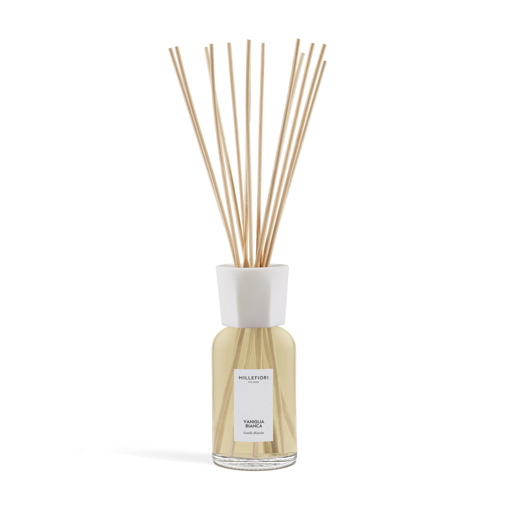 Milano Geurstokjes 500 ml Vaniglia Bianca