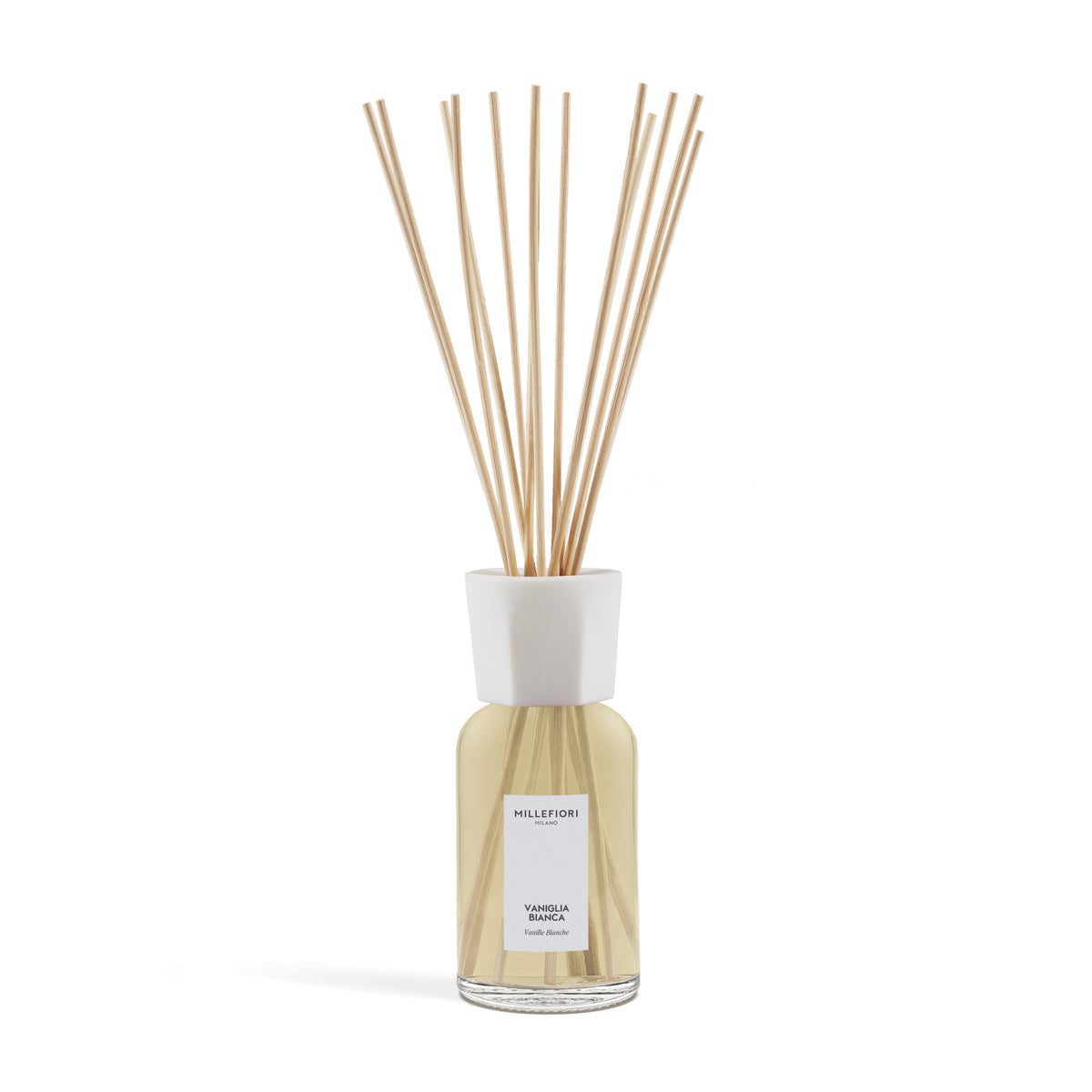 Milano Geurstokjes 500 ml Vaniglia Bianca