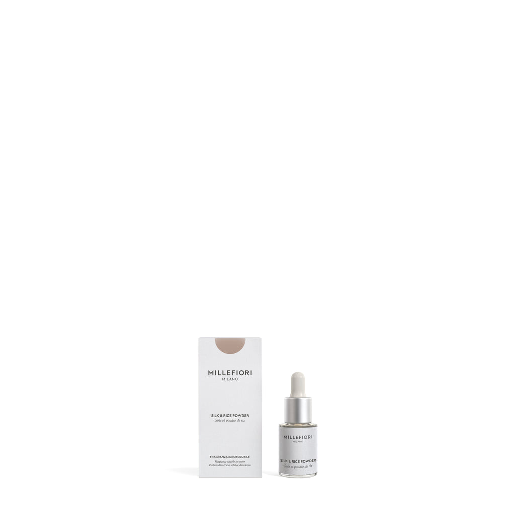 Milano Wateroplosbare Geurolie 15 ml Silk & Rice Powder