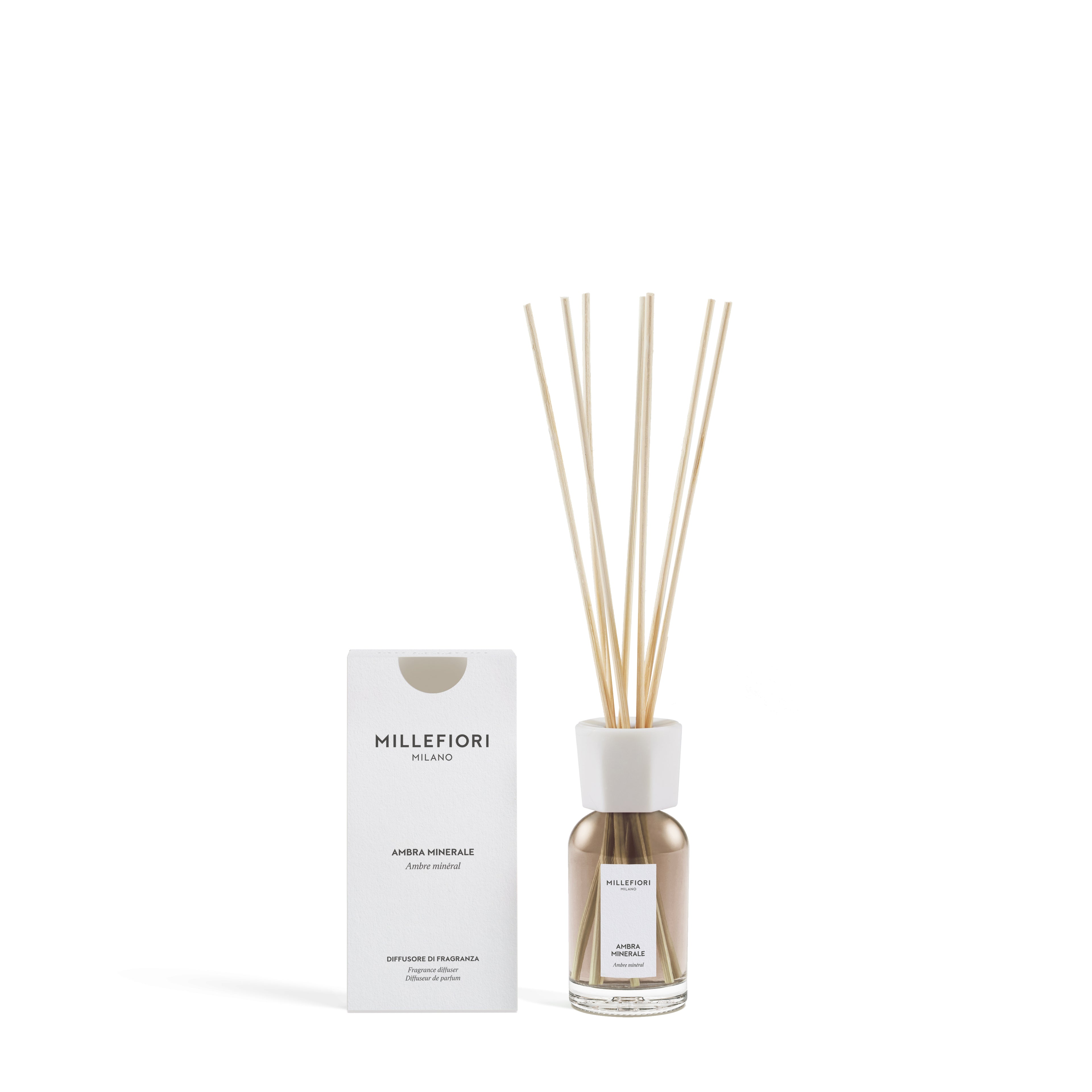 Milano Geurstokjes 100 ml Ambra Minerale