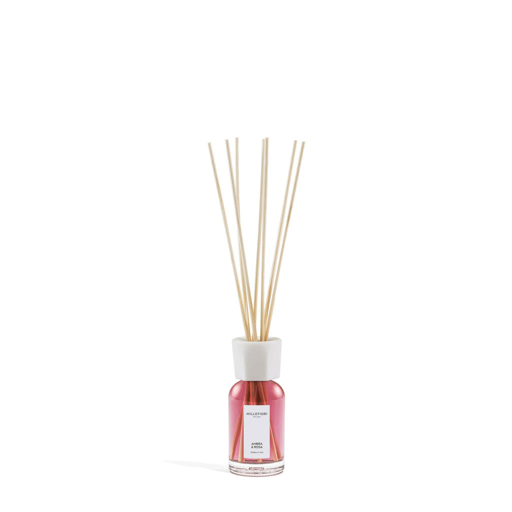 Milano Geurstokjes 100 ml Ambra & Rosa