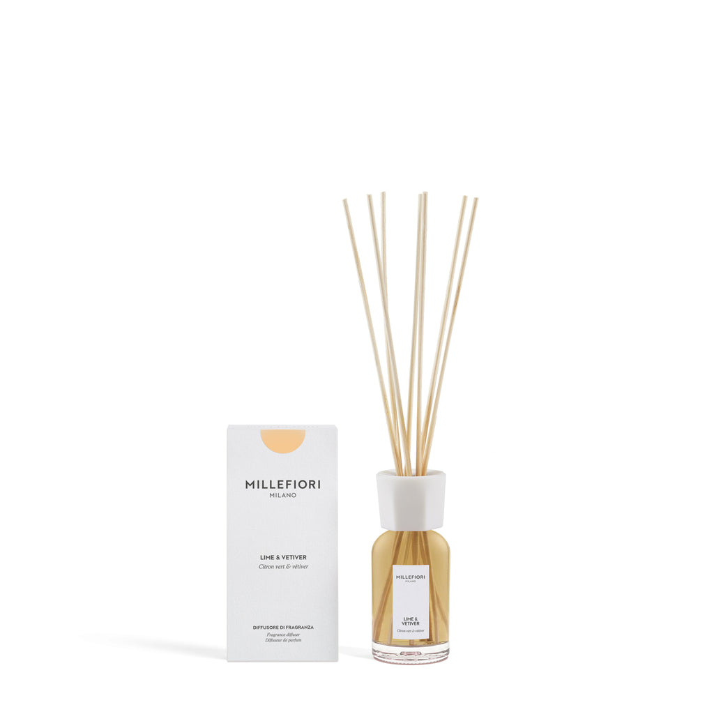 Milano Geurstokjes 100 ml Lime & Vetiver