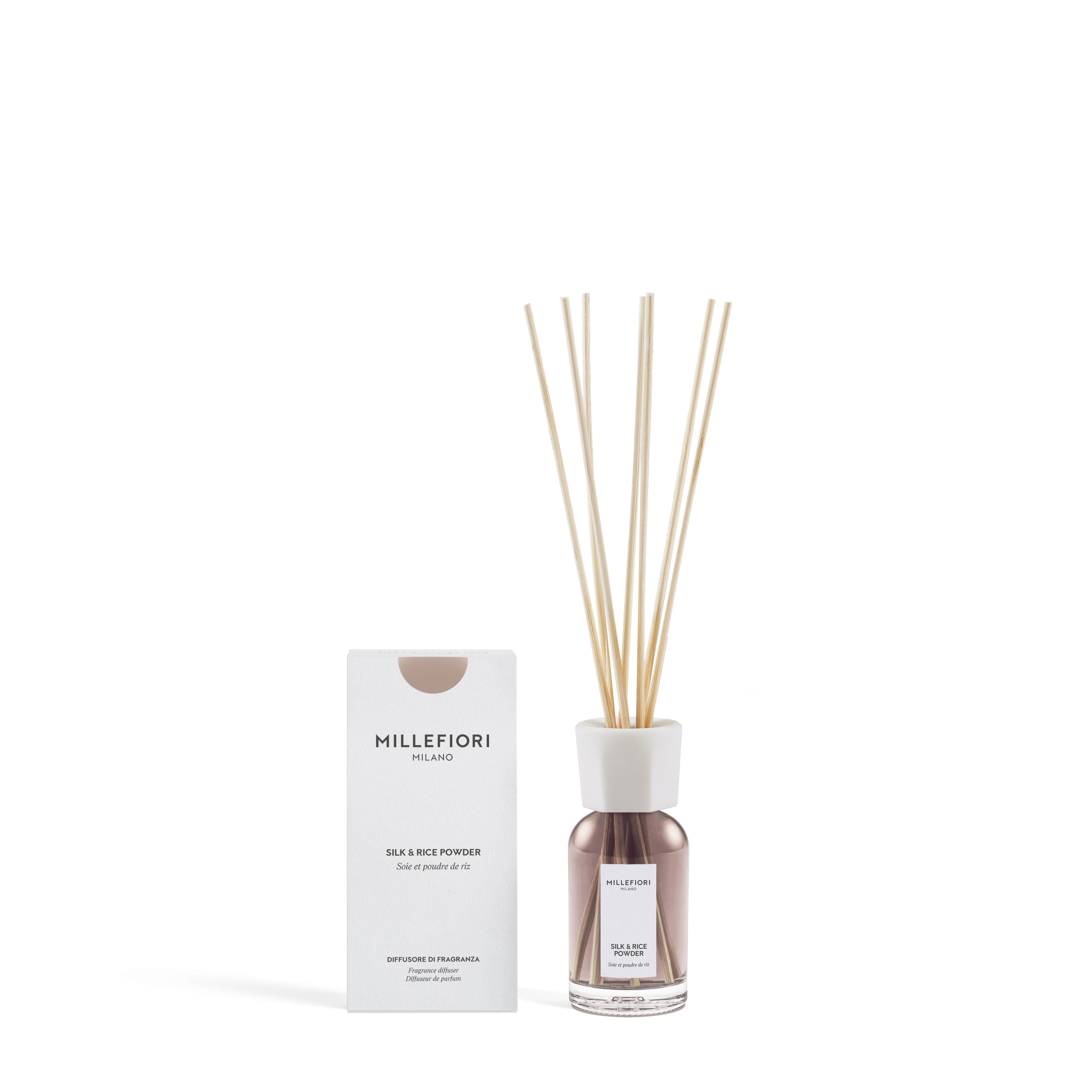 Milano Geurstokjes 100 ml Silk & Rice Powder