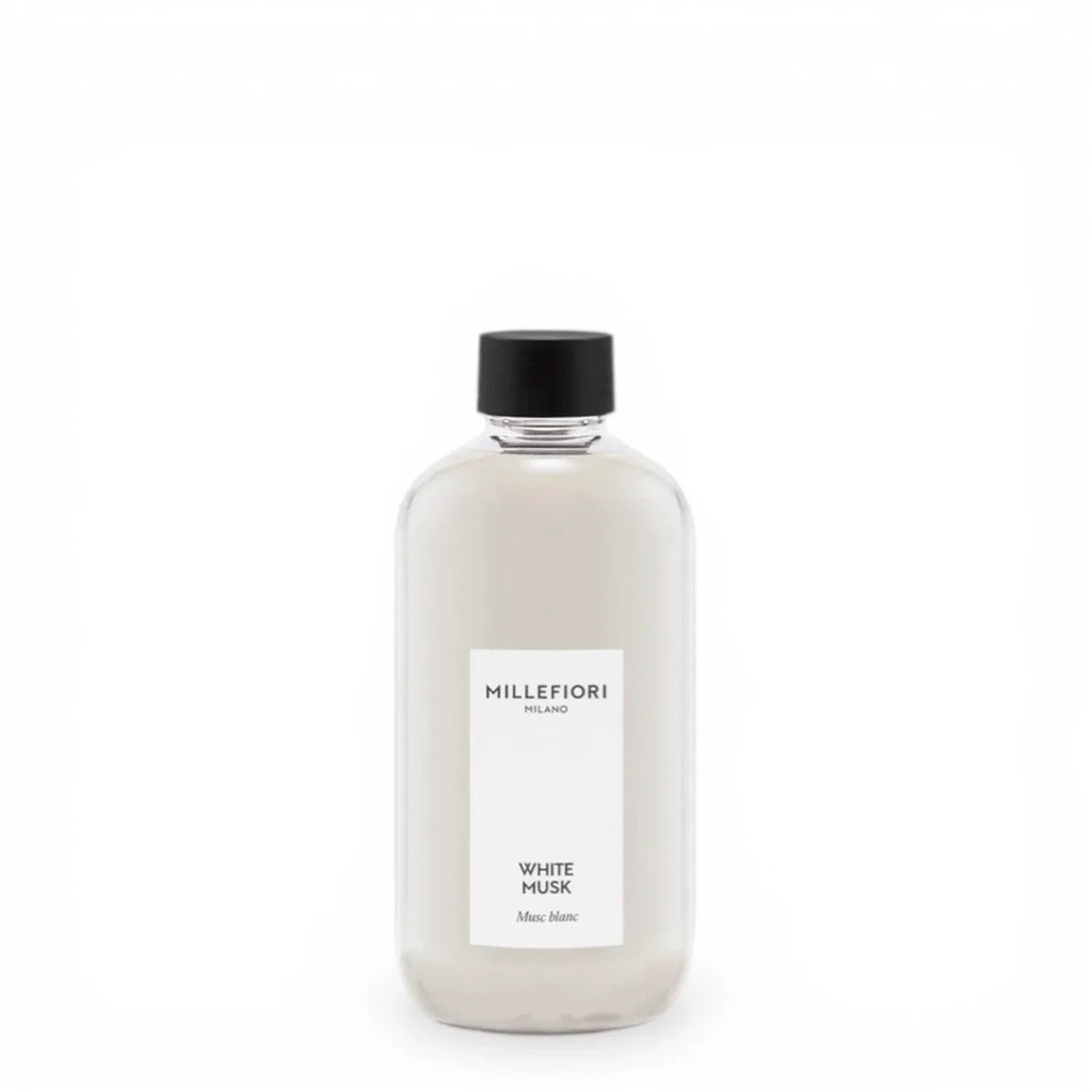 Recharge Milano pour bâtonnets de parfum 250 ml Musc Blanc