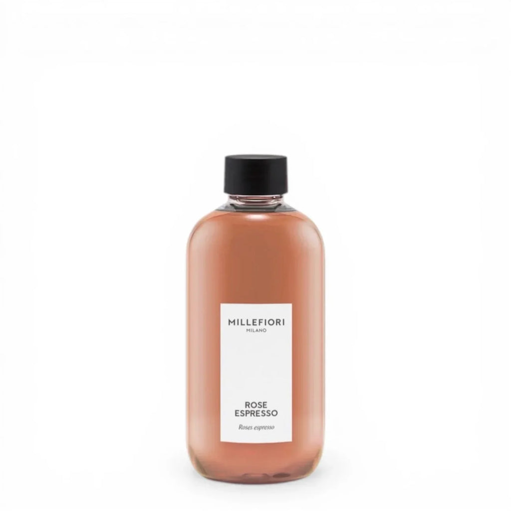 Recharge Milano pour bâtonnets de parfum 250 ml Rose Espresso