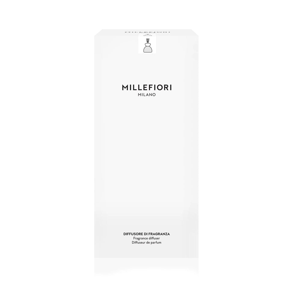 Air Design Geurstokjes Marmer Mat Glas - Witte Dop