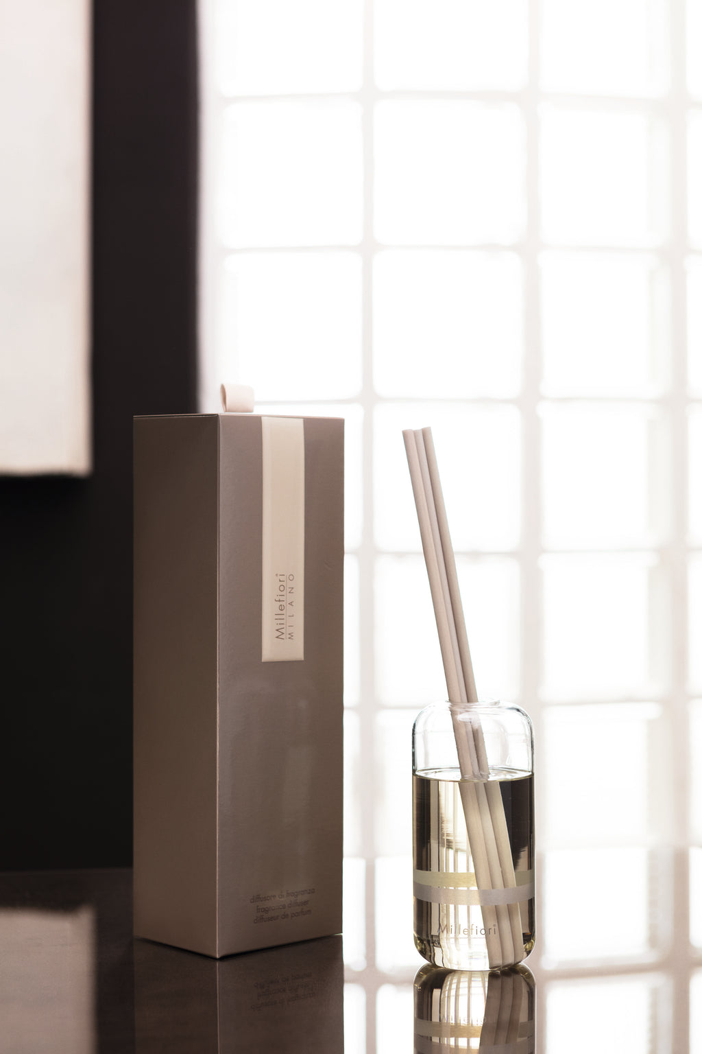 Air Design Geurstokjes Glas Capsule - Wit