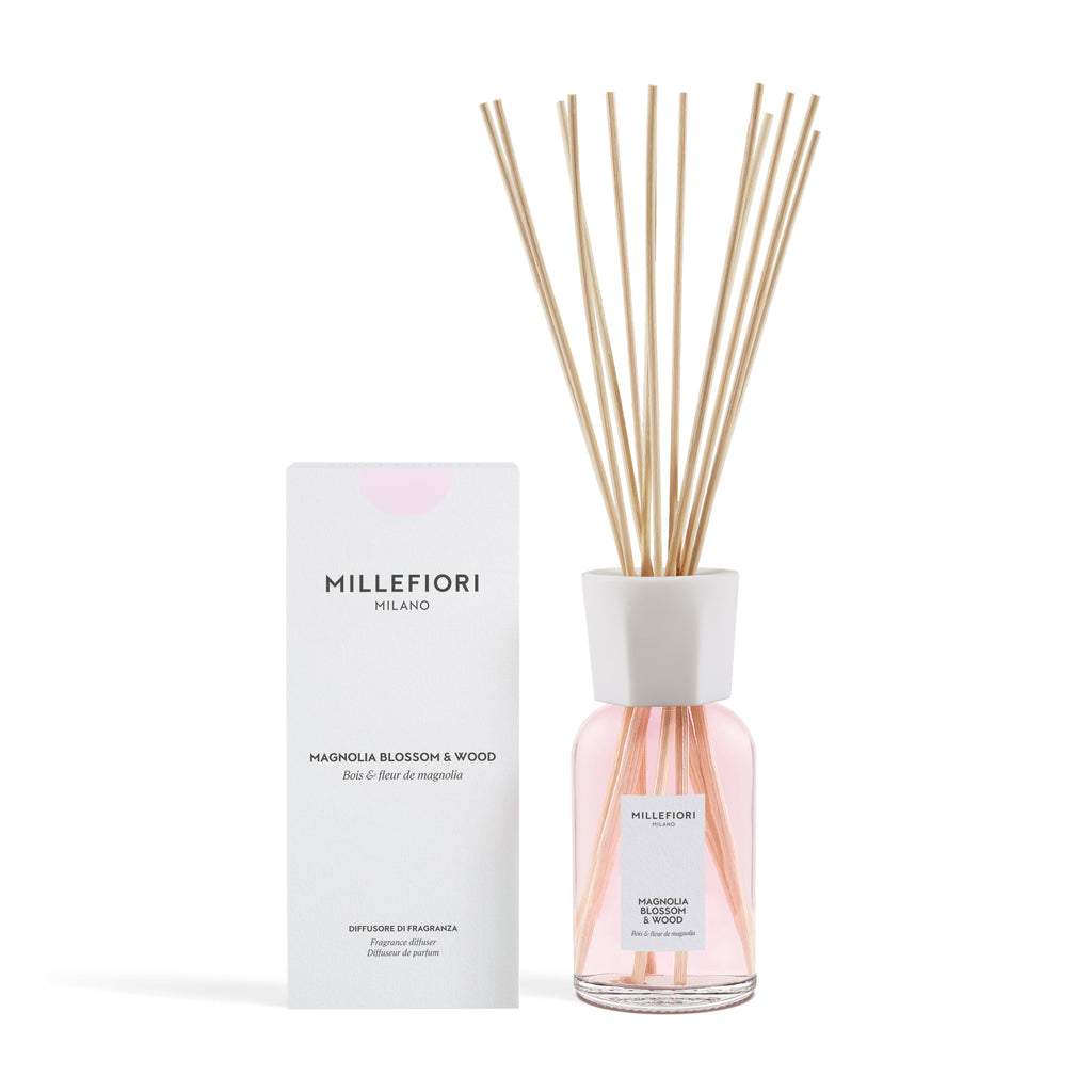 Milano Geurstokjes 500 ml Magnolia Blossom & Wood