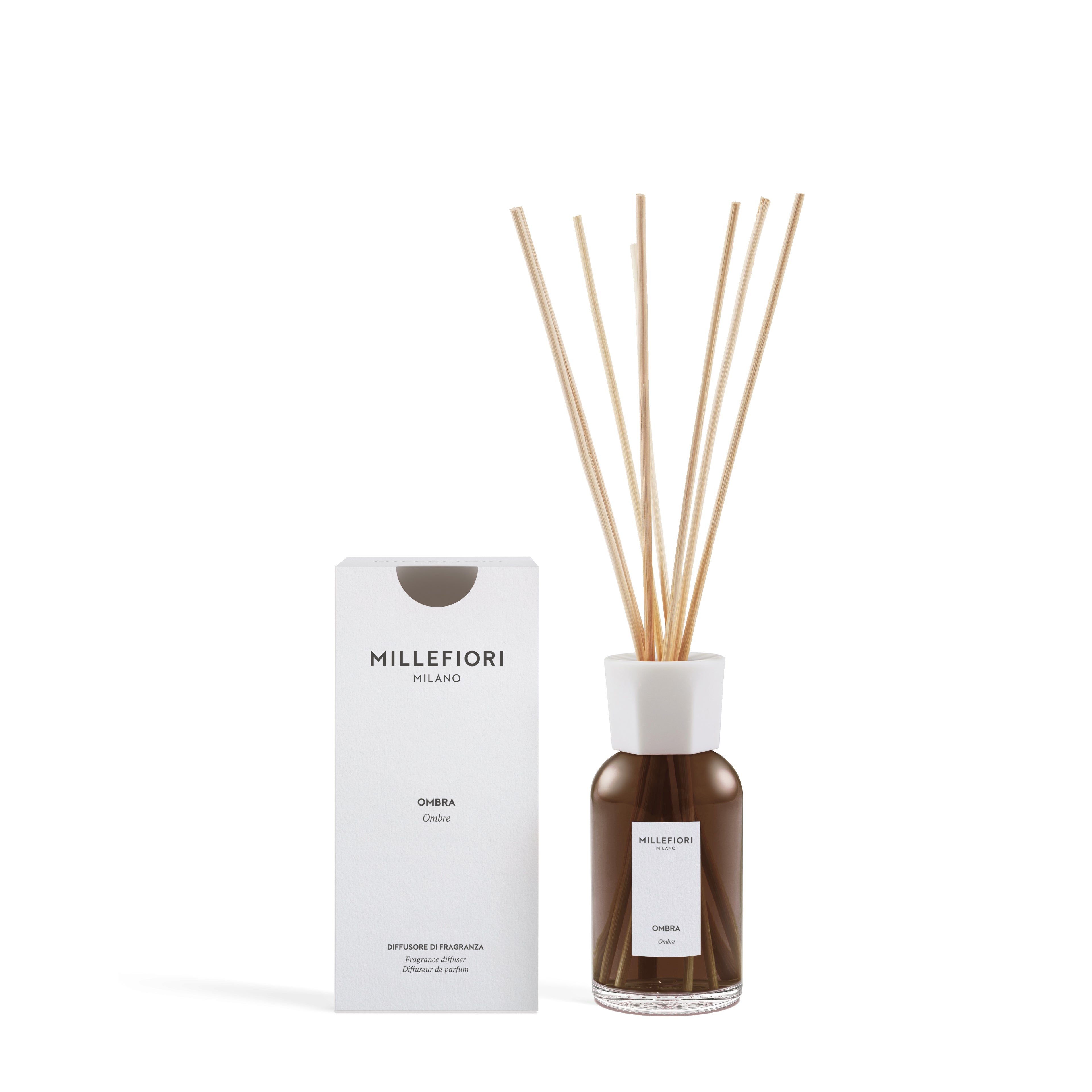 Milano Geurstokjes 250 ml Ombra