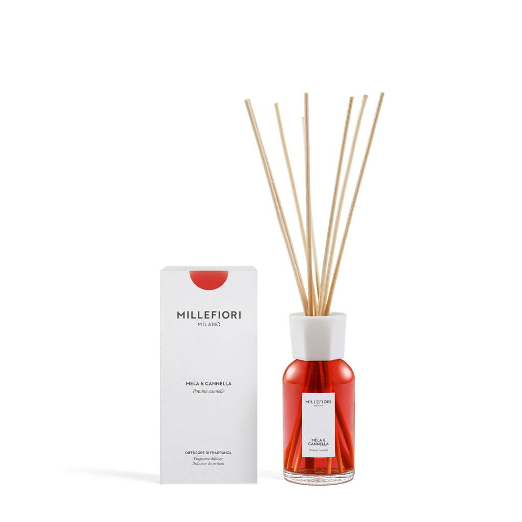 Milano Geurstokjes 250 ml Mela & Cannella