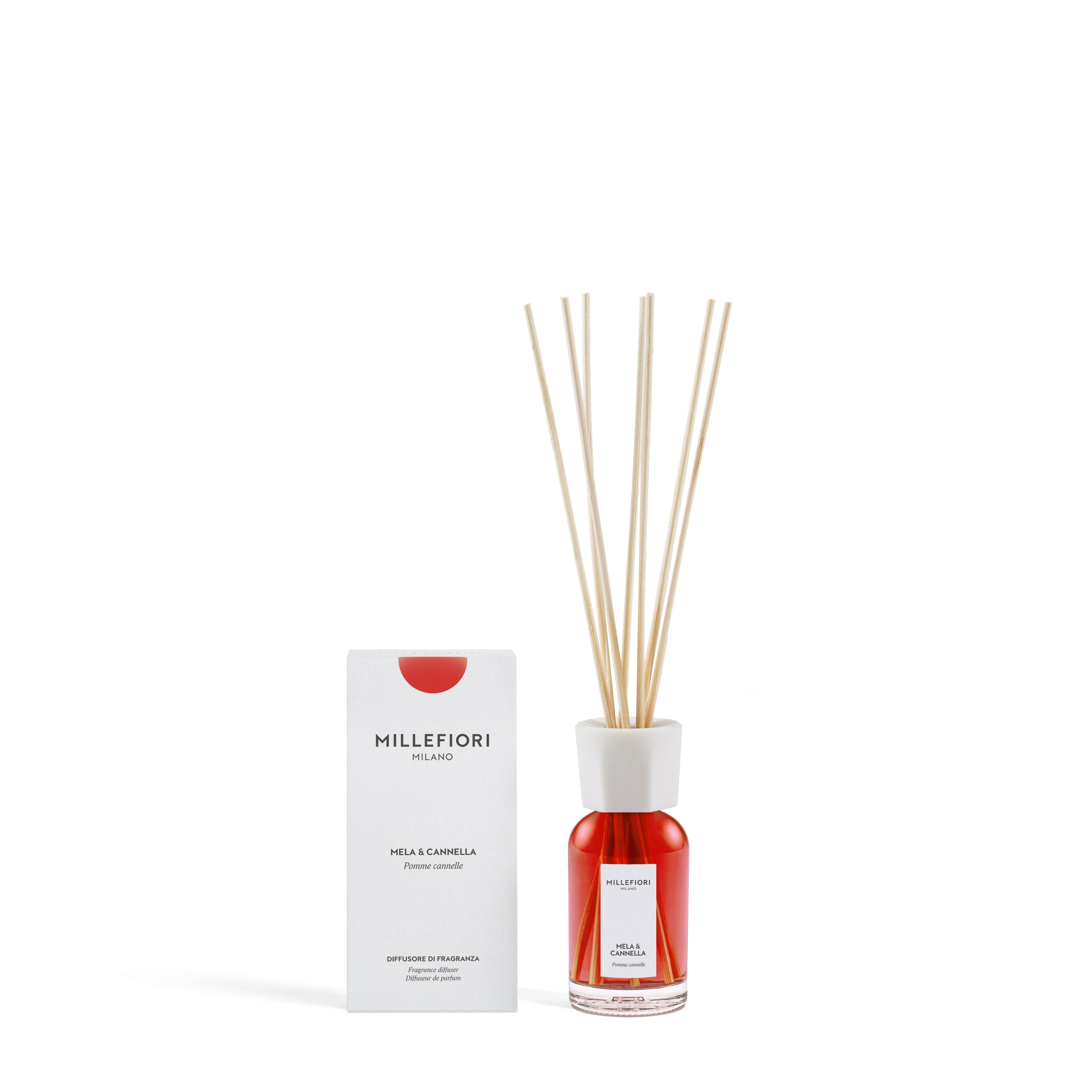 Milano Geurstokjes 100 ml Mela & Cannella