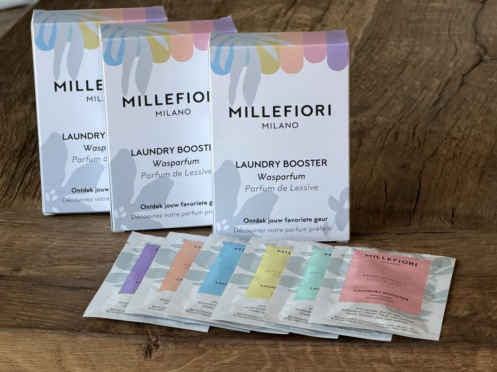 Wasparfum Proefpakket met 6 zakjes van 15ml