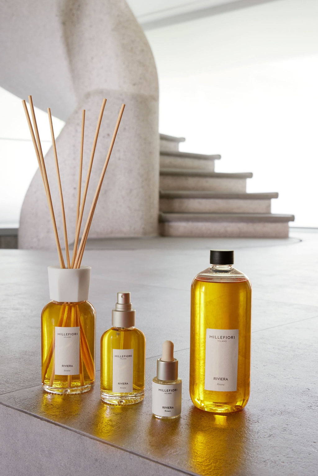 Recharge Milano pour bâtonnets de parfum 500 ml Rose Espresso